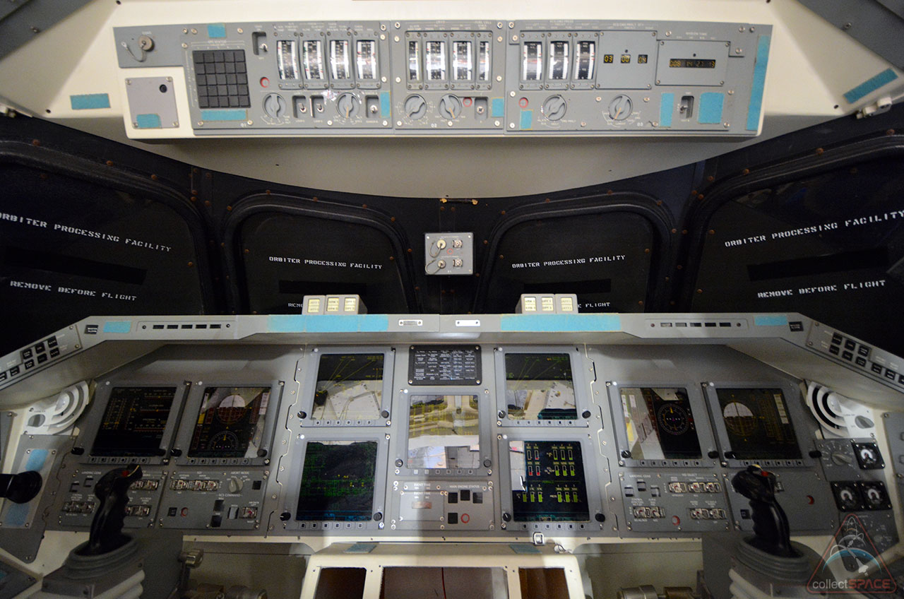 Inside Independence: First Look at Houston Space Shuttle's New Cockpit